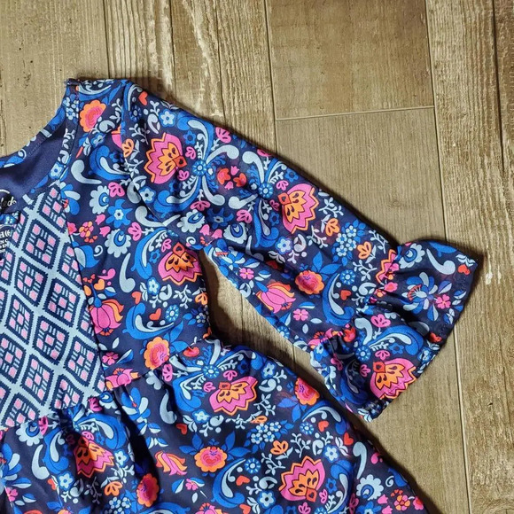 Faded Glory Fg Fashion Boho Hi-Low Dress Girl's Small (6-6X) - Picture 7 of 11